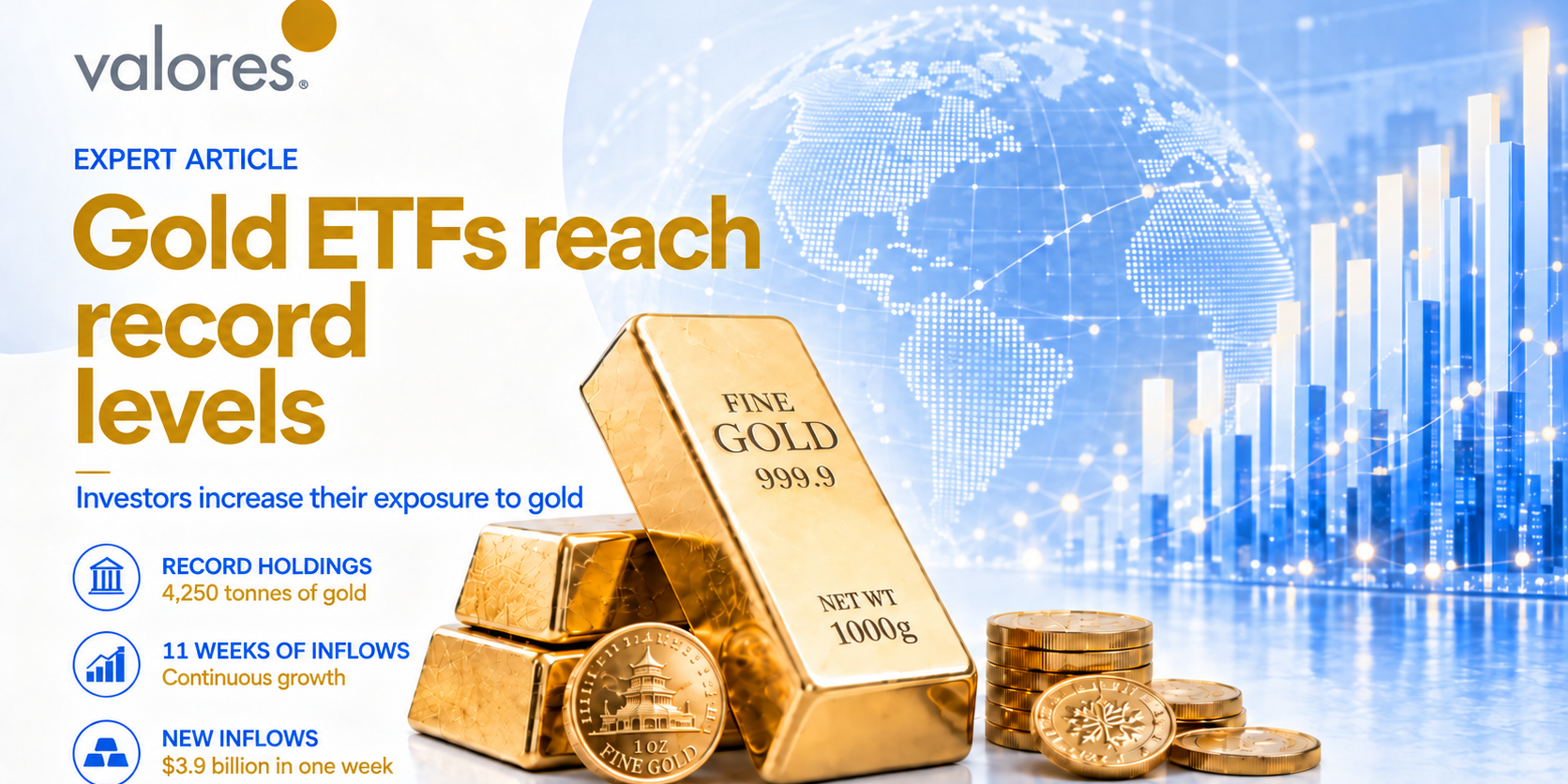 Gold ETFs reach record levels
