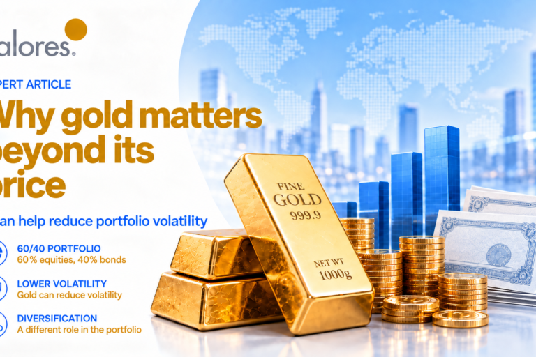 Gold, diversification, and lower volatility